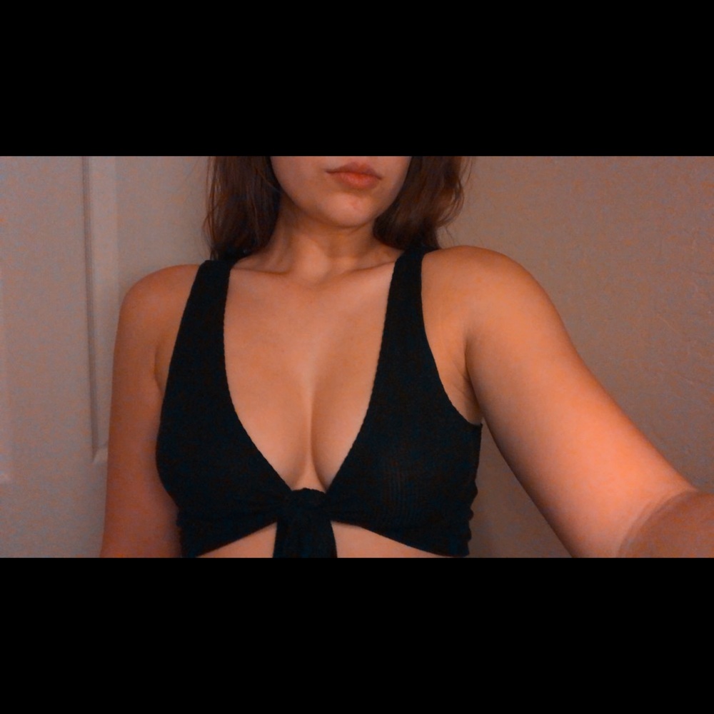Easy tie crop top